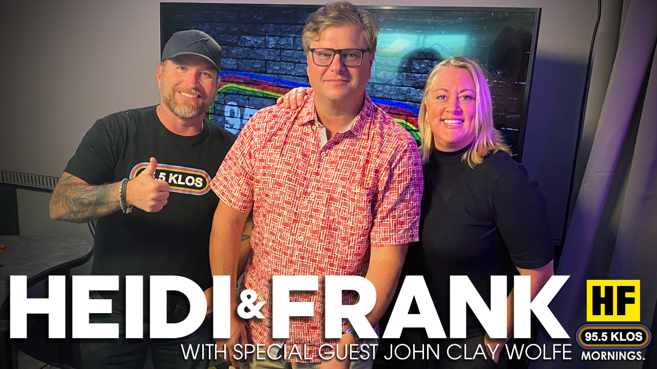 Heidi and Frank Heidi and Frank with guest John Clay Wolfe